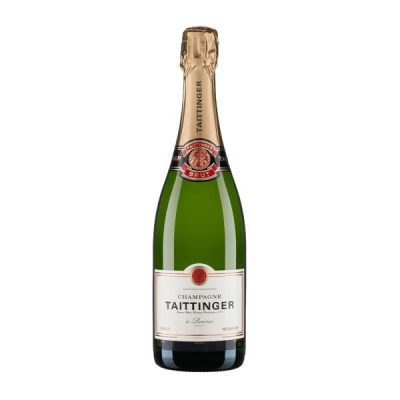 Вино игристое Белое Брют Taittinger Reserve Brut Champagne 0,75 л фото