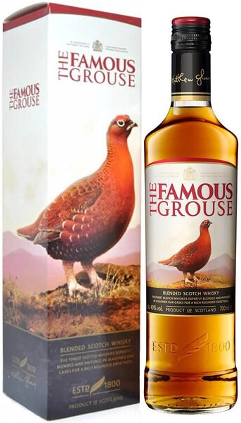 Виски The Famous Grouse in gift box 0,75 л фото