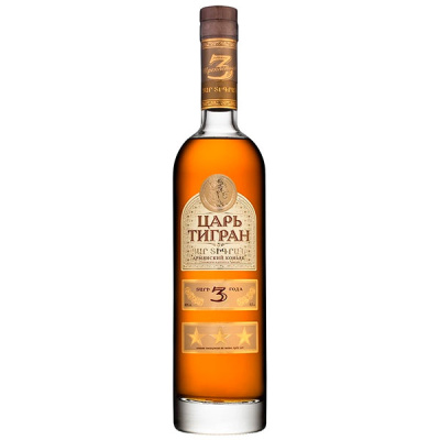 Бренди Tsar Tigran 3 Years 0,50 л фото