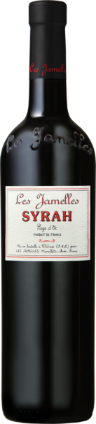 Вино Красное Сухое Les Jamelles Syrah Pays d'Oc 2022 0,75 л фото