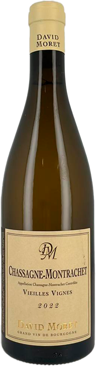 Вино Белое Сухое David Moret Vielles Vignes Chassagne-Montrachet 2022 0,75 л фото