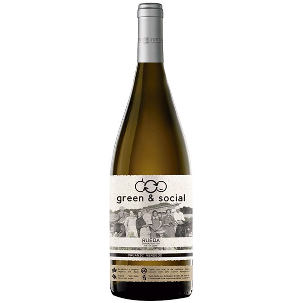 Вино Белое Сухое Green & Social Organic Verdejo Rueda 2021 0,75 л фото