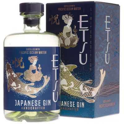 Джин Etsu Pacific Ocean Water in gift box 0,70 л фото