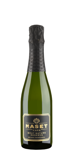 Вино игристое Белое Экстра Брют Maset Cava Reserva Brut Nature 0,375 л фото