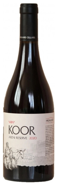 Вино Красное Сухое Highland Cellars Koor Areni Reserve 2020 0,75 л фото