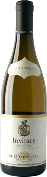 Вино М. Шапутье Инвитаре Кондриё 2022 белое сухое 14% 0,75 л фото