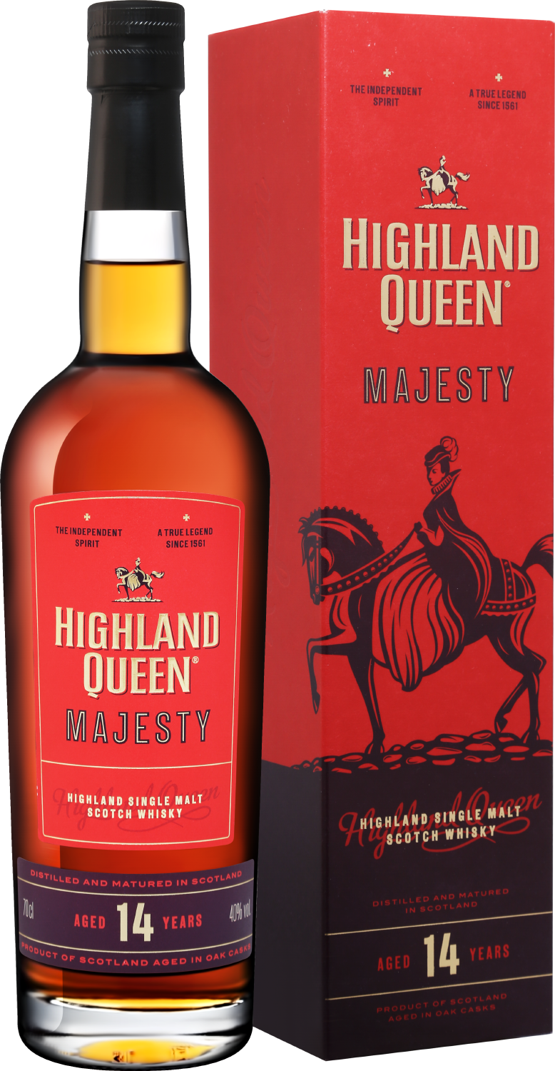 Виски Highland Queen Majesty Single Malt 14 yo in gift box 0,7 л фото
