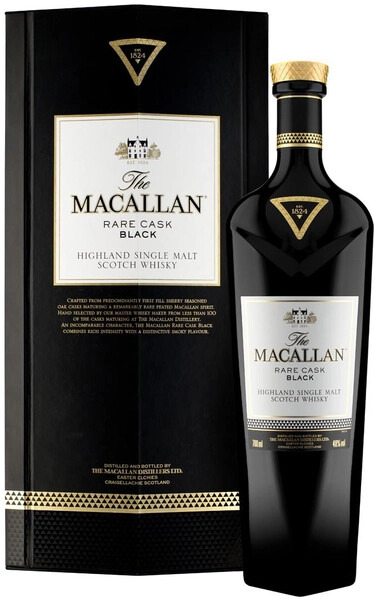 Виски The Macallan Rare Cask Black in gift box 0,7 л фото