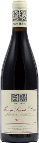 Вино Красное Сухое Mark Haisma Morey-Saint-Denis 1er Cru Les Chaffots 2022 0,75 л фото