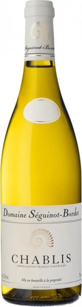 Вино Белое Сухое Domaine Seguinot-Bordet Chablis 2025 0,75 л фото
