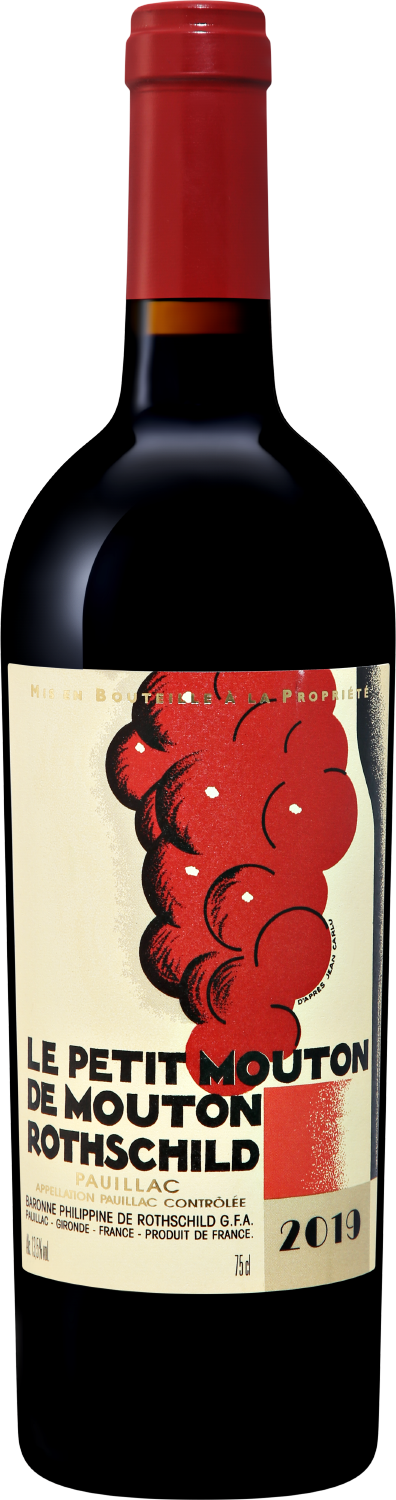 Вино Красное Сухое Le Petit Mouton de Mouton Rothschild Pauillac 2018 0,75 л фото