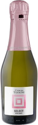 Вино игристое Chateau Tamagne Select Rose Brut 2024 0,2 л фото