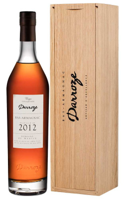 Арманьяк Darroze Unique Collection Bas-Armagnac in wooden box 1999 0,7 л фото
