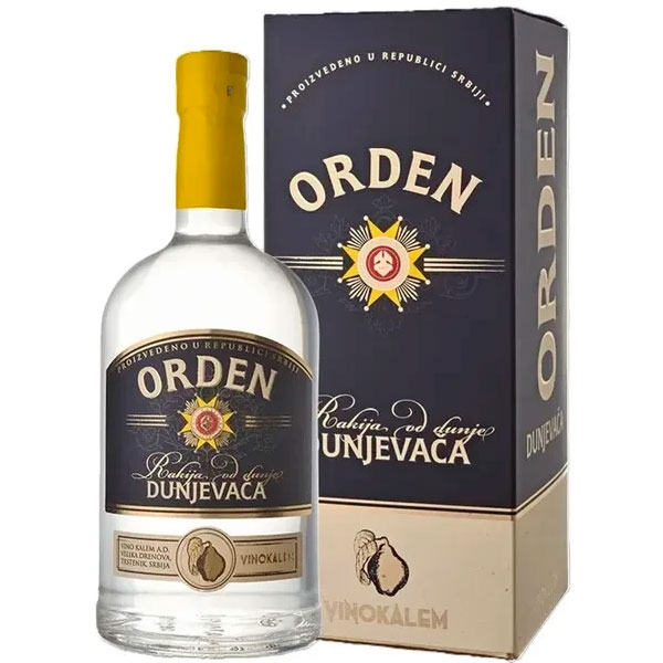 Ракия Orden Dunjevaca in gift box 0,7 л фото