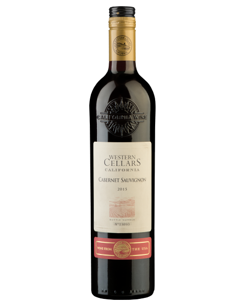 Вино Красное Полусухое Western Cellars Cabernet Sauvignon 2021 0,75 л фото