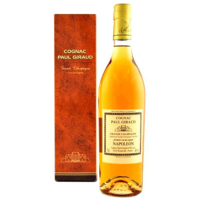 Коньяк Paul Giraud Napoleon Grande Champagne in gift box 0,7 л фото