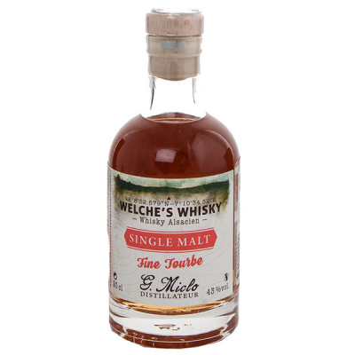 Виски G. Miclo Welche's Fine Tourbe Single Malt Alsace 0,2 л фото