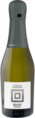Вино игристое Chateau Tamagne Select Blanc Brut 2025 0,2 л фото