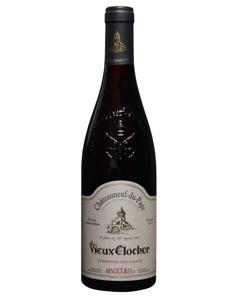 Вино Красное Сухое Vieux Clocher Symphonie des Galets Chateauneuf-du-Pape 2020 0,75 л фото