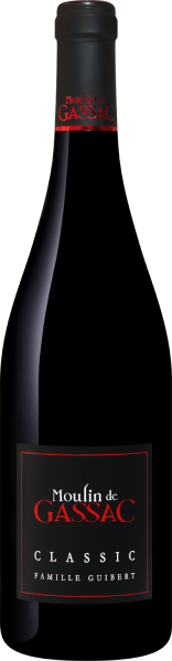 Вино Мулен де Гассак Классик Пэй д'Эро 2023 красное сухое 13% 0,75 л фото