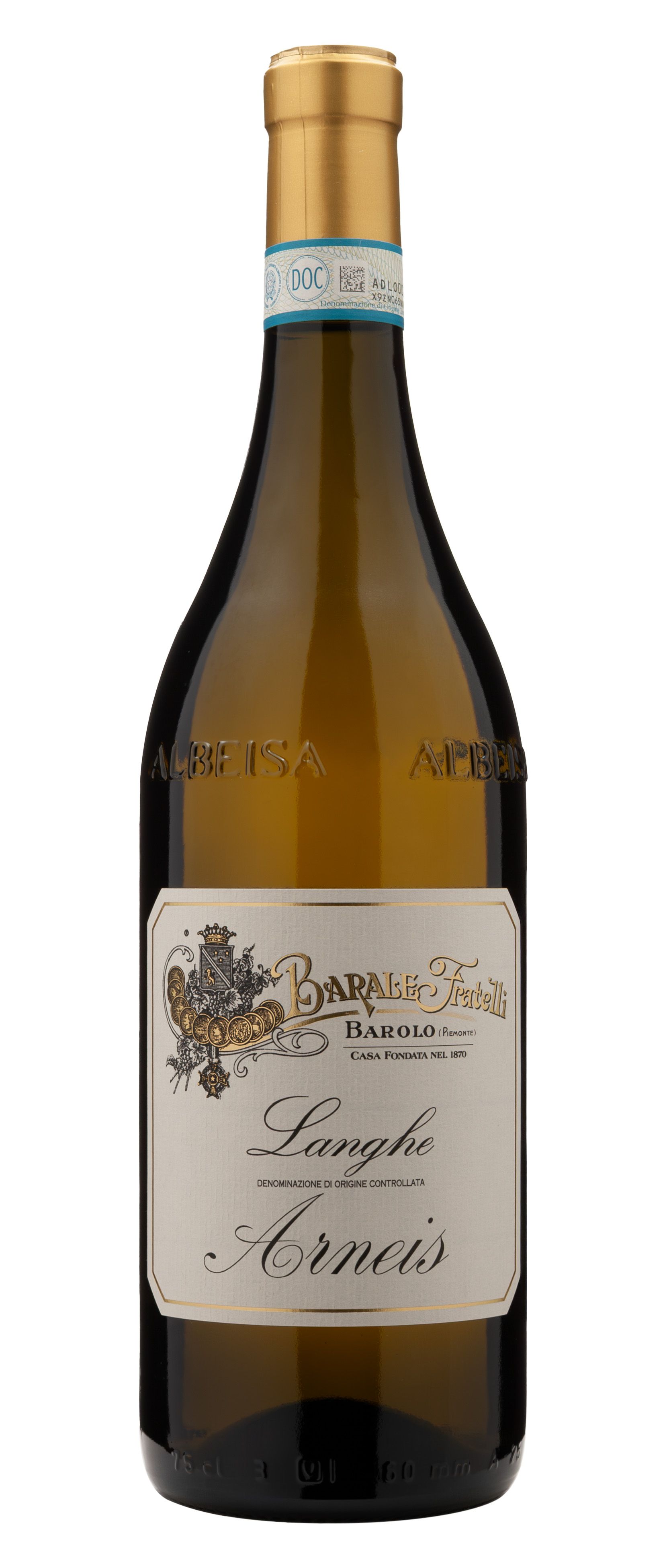 Вино Белое Сухое Barale Fratelli Langhe Arneis 2024 0,75 л фото