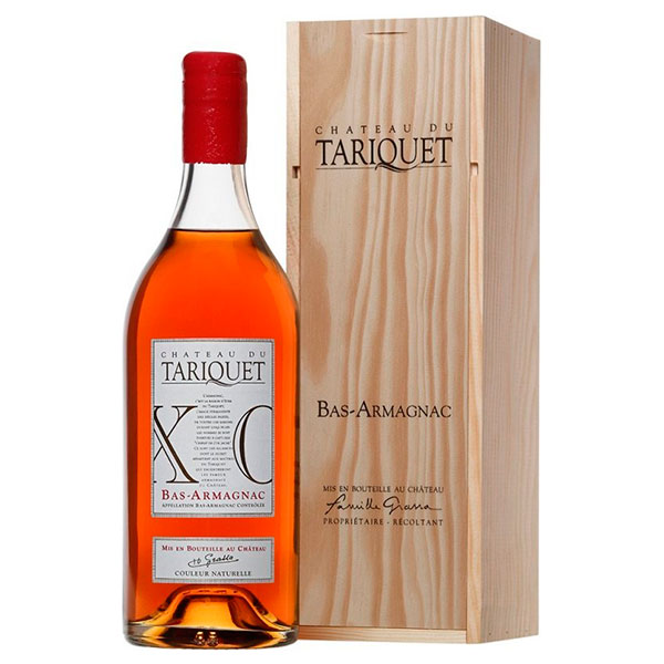Арманьяк Chateau du Tariquet XO Bas-Armagnac in wooden box 1,5 л фото