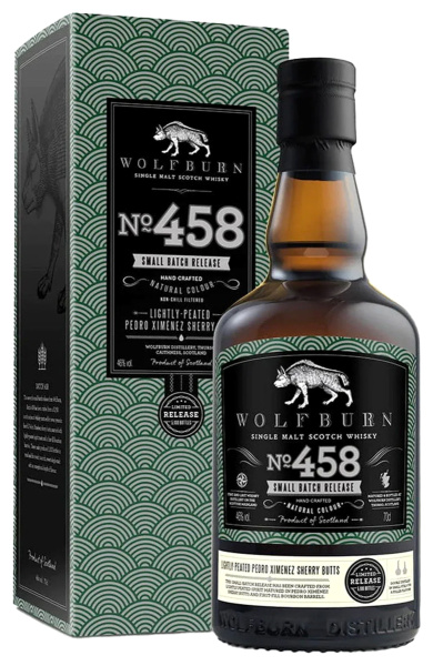 Виски Wolfburn Small Batch № 458 in gift box 0,7 л фото