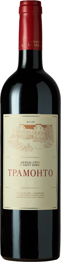 Вино Красное Сухое Chateau Cotes de Saint Daniel Tramonto 2017 0,75 л фото