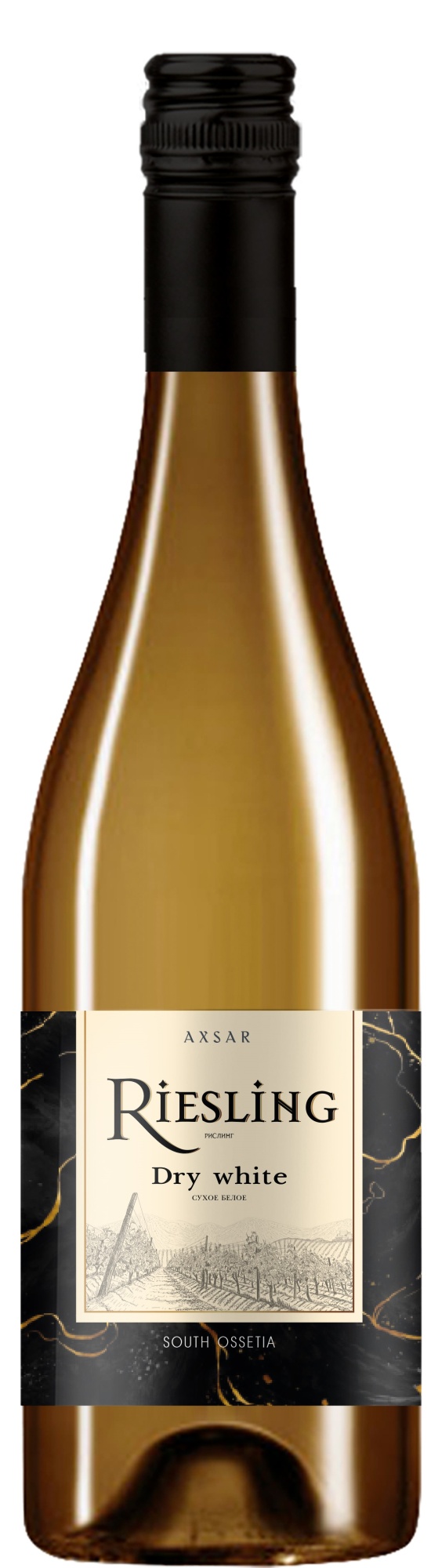 Вино Белое Сухое Axsar Riesling 2022 0,75 л фото