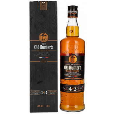 Виски Old Hunter's Selection in gift box 0,7 л фото