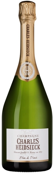 Вино игристое Белое Брют Charles Heidsieck Blanc de Blancs Champagne 2021 0,75 л фото