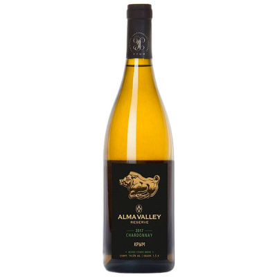 Вино Белое Сухое Alma Valley Reserve Chardonnay Crimea 2017 0,75 л фото