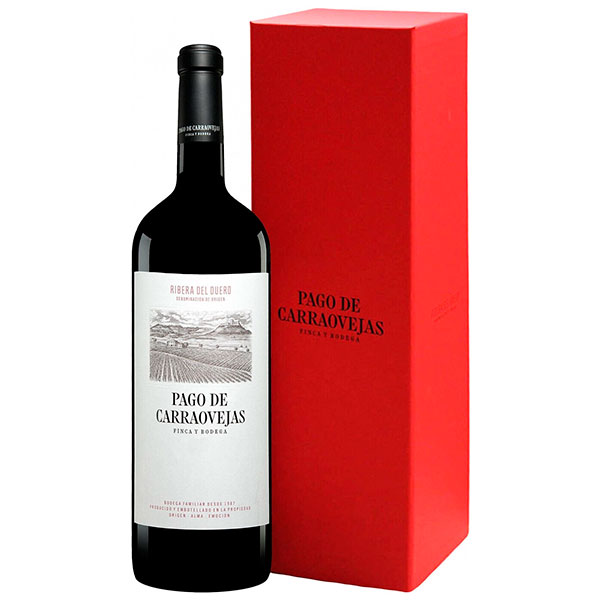 Вино Красное Сухое Pago de Carraovejas Ribera del Duero in gift box 2020 1,5 л фото