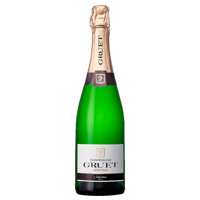 Вино игристое Белое Брют Gruet Selection Brut Champagne 0,75 л фото