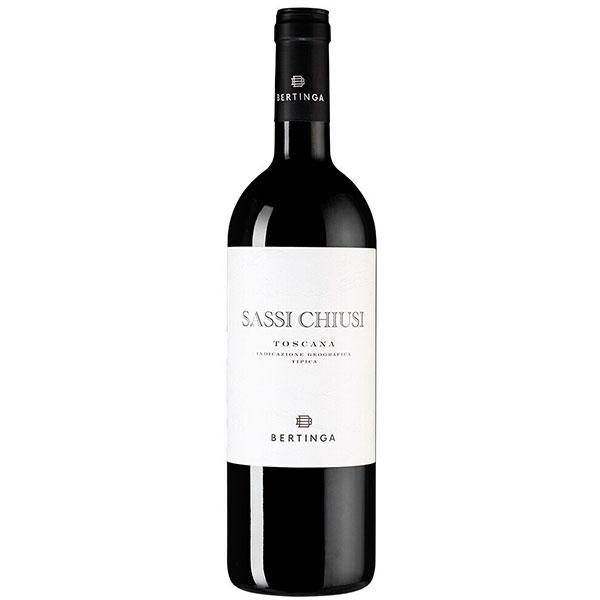 Вино Красное Сухое Bertinga Sassi Chiusi Toscana 2018 0,75 л фото
