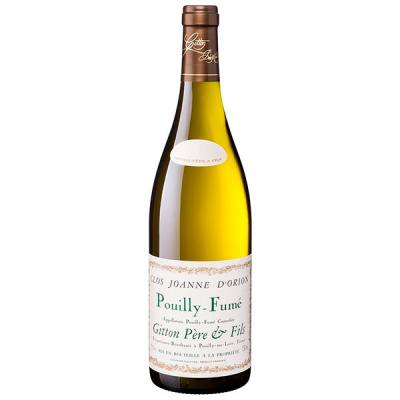 Вино Белое Сухое Gitton Pere & Fils Clos Joanne d'Orion Pouilly-Fume 2019 0,75 л фото