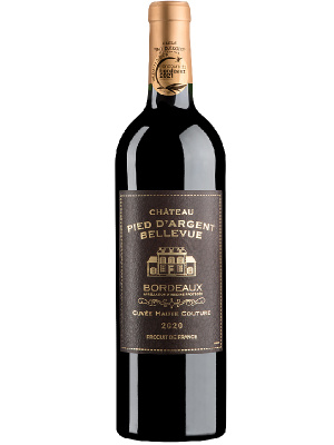 Вино Красное Сухое Chateau Pied D'Argent Bellevue 2021 0,75 л фото
