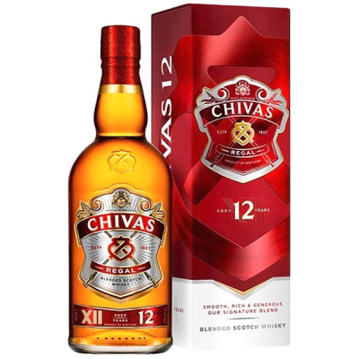 Виски Chivas Regal 12 years old in gift box 0,75 л фото