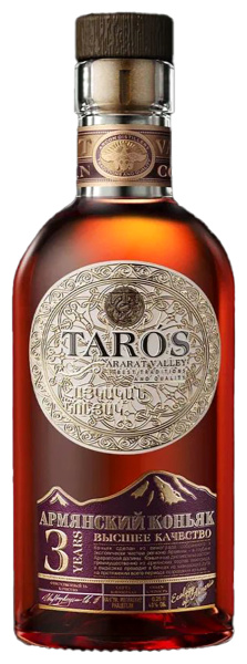 Бренди Taros 3 YO 2016 0,25 л фото