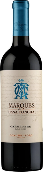 Вино Красное Сухое Concha y Toro Marques de Casa Concha Carmenere Rapel Valley 2024 0,75 л фото