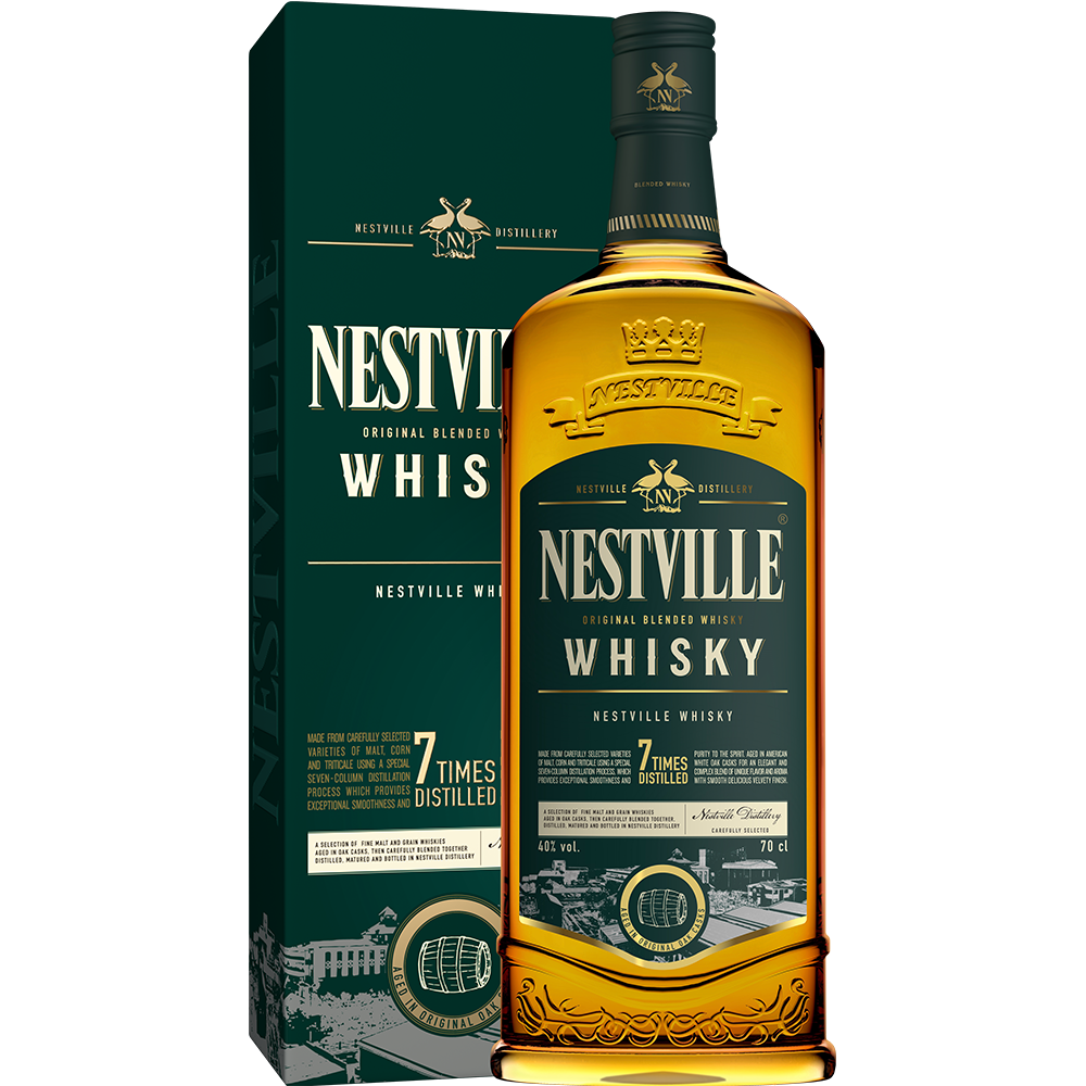 Виски Nestville Blended in gift box 0,7 л фото