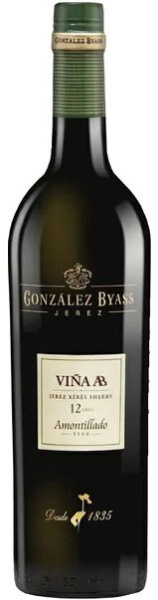 Херес Сухое Gonzalez Byass Vina AB 12 Years Old Amontillado Seco 0,75 л фото