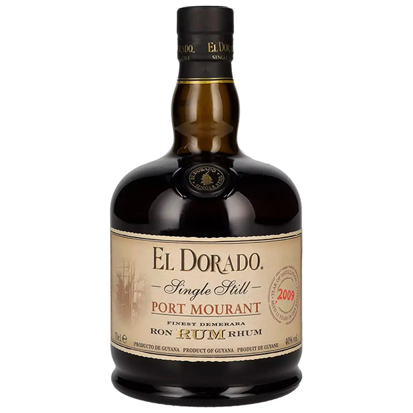 Ром El Dorado Single Still Port Mourant 2009 0,70 л фото