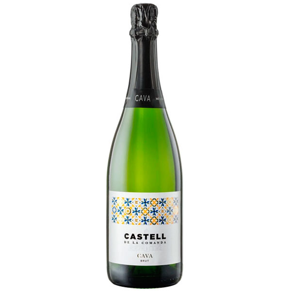 Вино игристое Белое Брют Castell de la Comanda Cava Brut 0,75 л фото