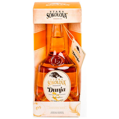 Ракия Stara Sokolova Dunja Lux in gift box 0,7 л фото