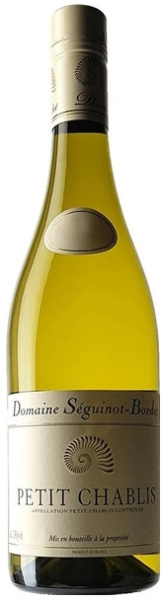 Вино Белое Сухое Domaine Seguinot-Bordet Petit Chablis 2023 0,75 л фото