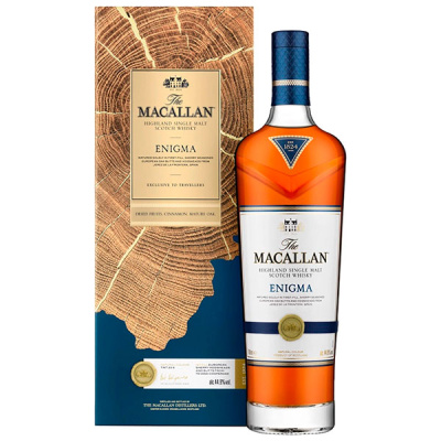Виски Macallan Enigma Single Malt Highlands in gift box 0,7 л фото