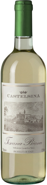 Вино Белое Полусухое Castelsina Toscana Bianco 2021 0,75 л фото