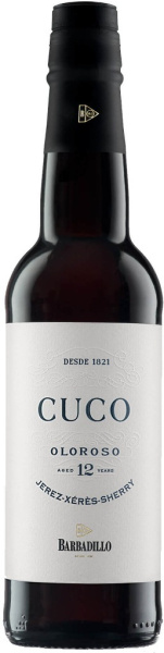 Херес Barbadillo Cuco Oloroso 0,375 л фото