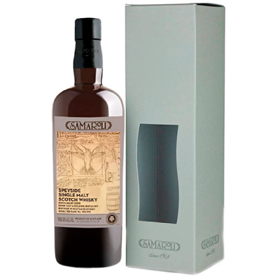 Виски Samaroli Allt-A-Bhainne Single Malt Speyside in gift box 0,70 л Виски Samaroli Allt-A-Bhainne Single Malt Speyside in gift box 0,70 л фото